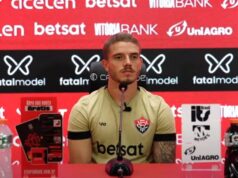 Time paulista tem interesse em jogador do Vitória Leo Naldi