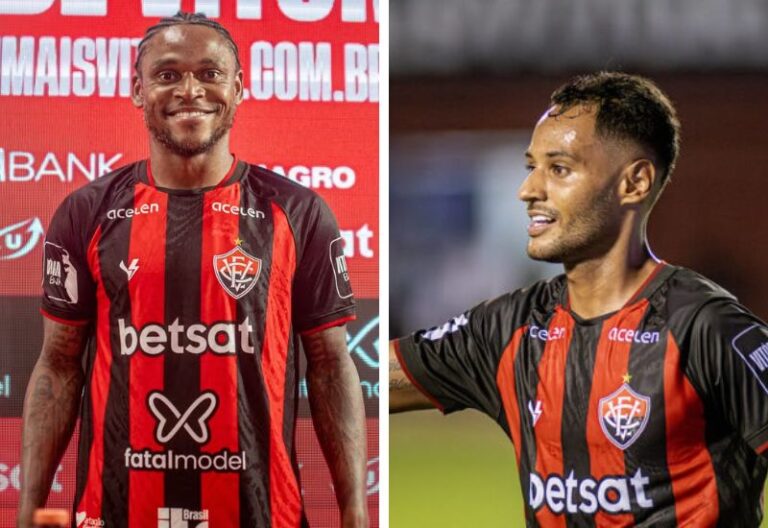 Luiz Adriano e Mateus Goncalves