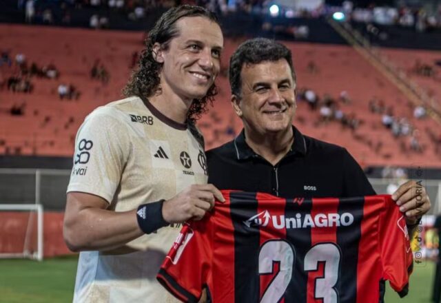 David Luiz e Fábio Mota