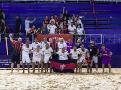 Vitória é campeão da Copa do Nordeste de Beach Soccer Vitoria Beach Soccer