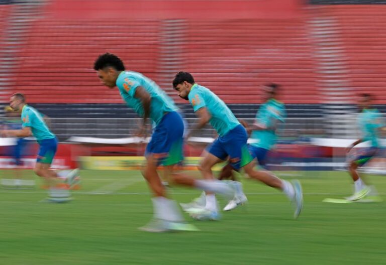 Selecao Brasileira no Barradao