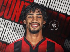 Atacante é o nono reforço anunciado pelo Vitória para 2025 Fabricio Santos