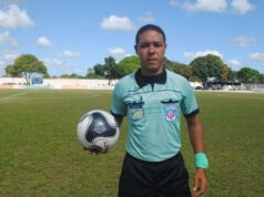 FBF define arbitragem para Vitória x Bahia de Feira Emerson Ricardo