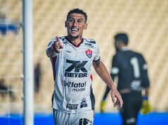 Vitória perde volante titular para a próxima rodada do Brasileirão Gabriel Baralhas