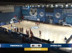 Vitória perde na estreia da Liga Ouro do NBB Pinheiros x Vitoria basquete
