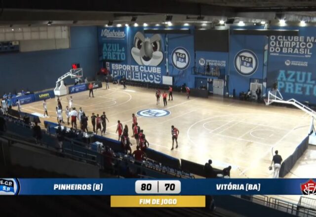Pinheiros x Vitoria basquete Pinheiros x Vitoria basquete