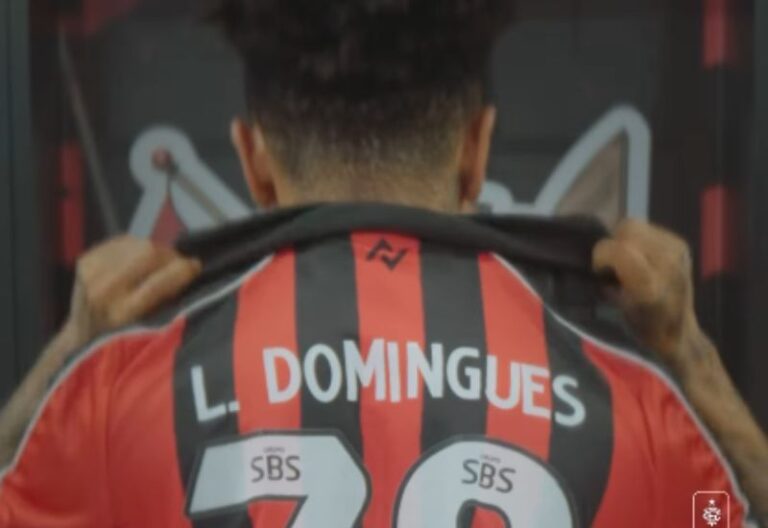 Vitoria homenagem Leandro Domingues