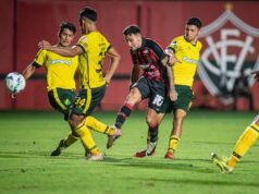 Sem foco na Sul-Americana, Vitória vê chance de classificação aumentar Vitória x Defensa y Justicia