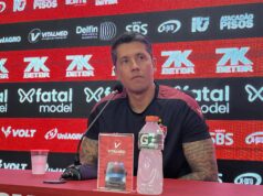 “Era o momento do 9 que nós tanto esperávamos”, diz Carpini sobre Kayser Thiago Carpini