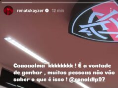Discussão, empurrão e abraço no fim: Kayser e Ronald explicam confusão no Vitória Ronald e Kayser