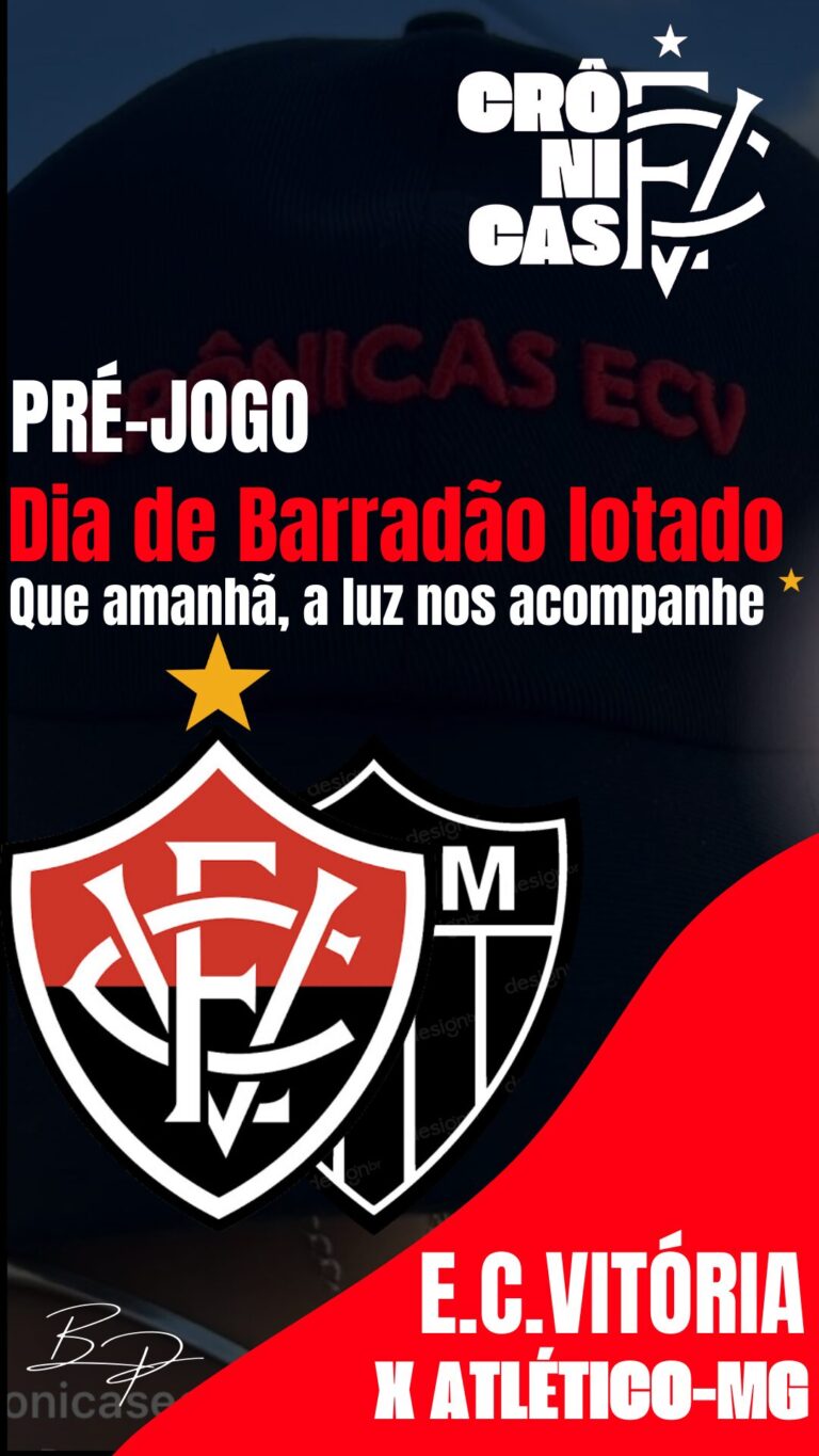 Dia de Barradão lotado: Que amanhã, a luz nos acompanhe