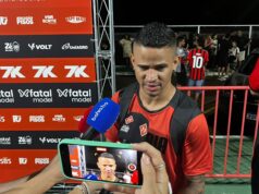 “A torcida hoje fez a diferença”, agradece autor do gol da vitória Erick