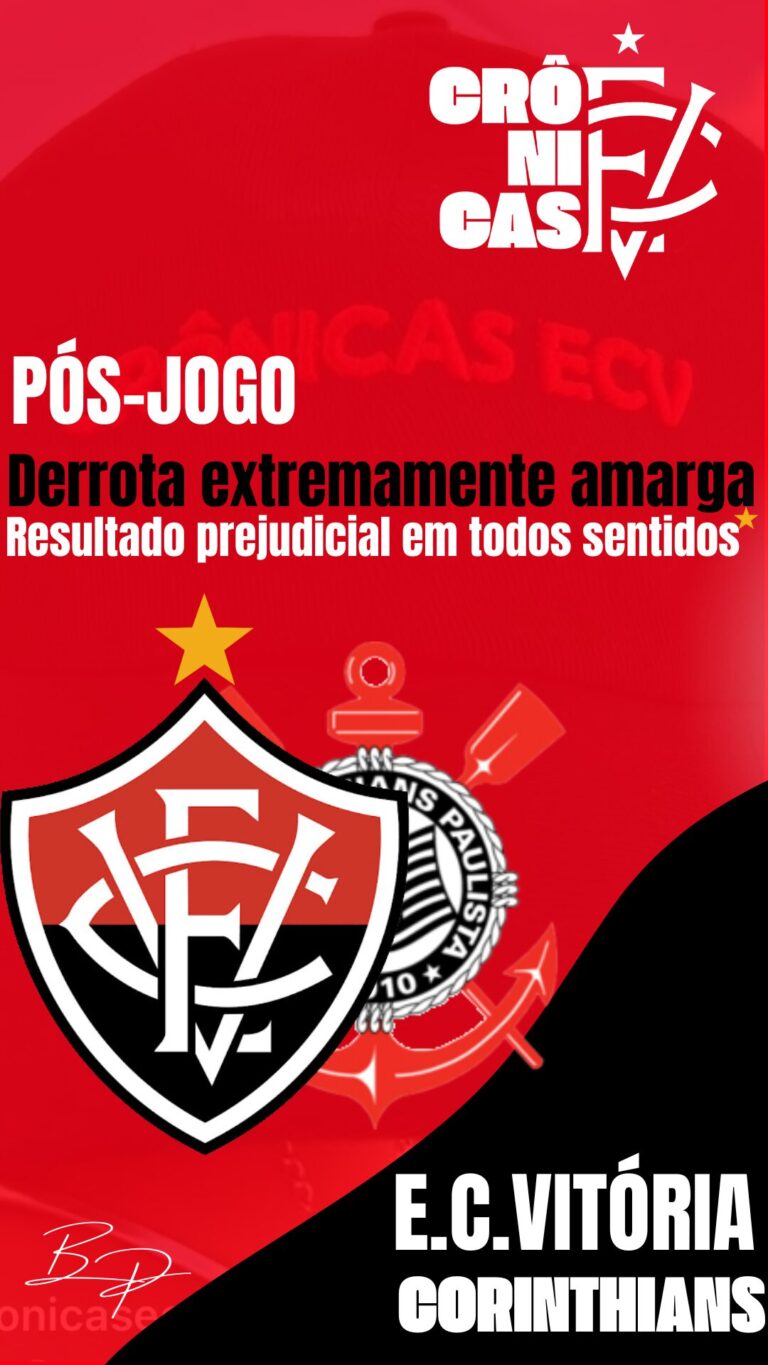 Derrota extremamente amarga: Resultado prejudicial em todos sentidos