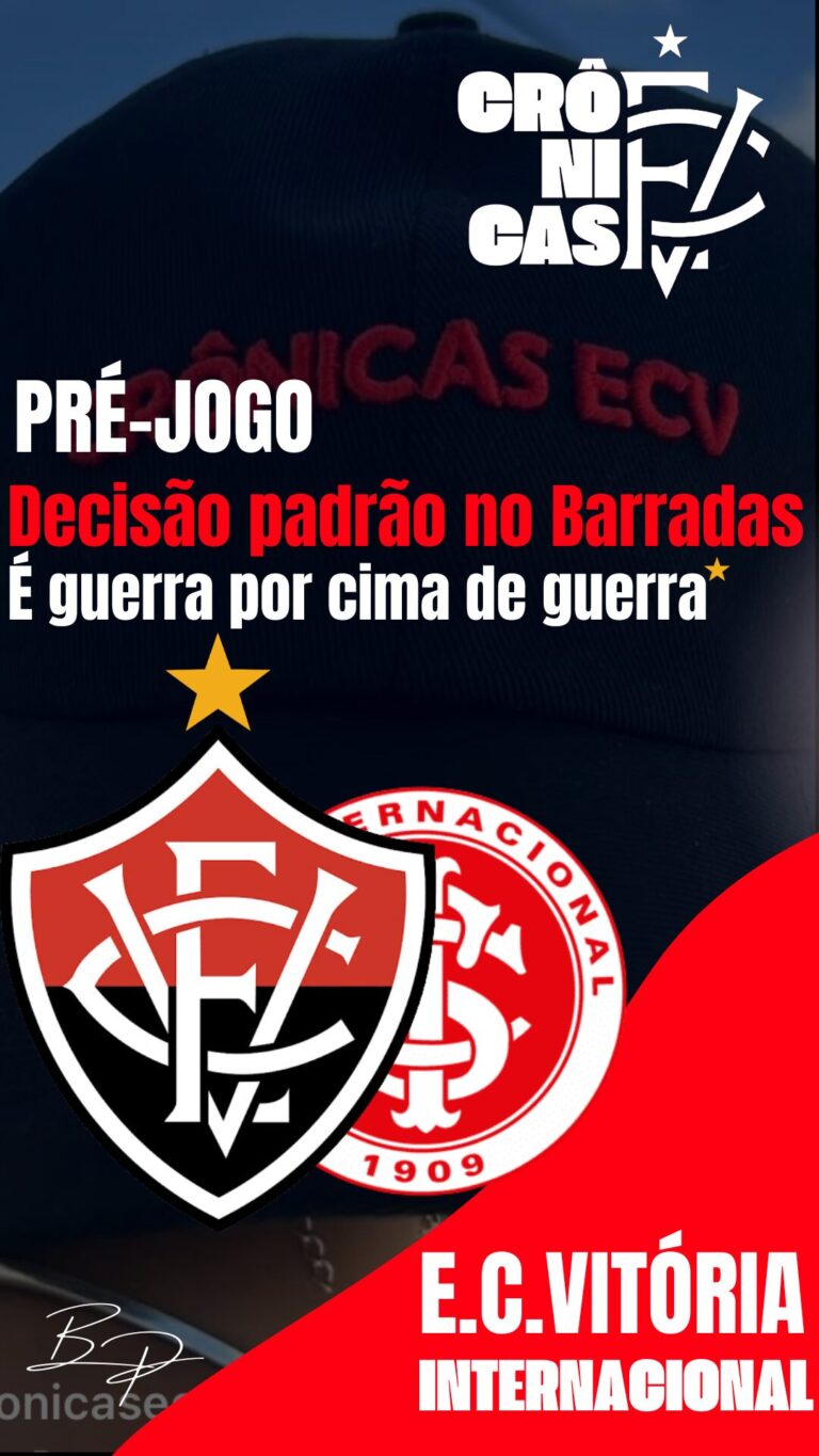 Decisão padrão no Barradas: É guerra por cima de guerra