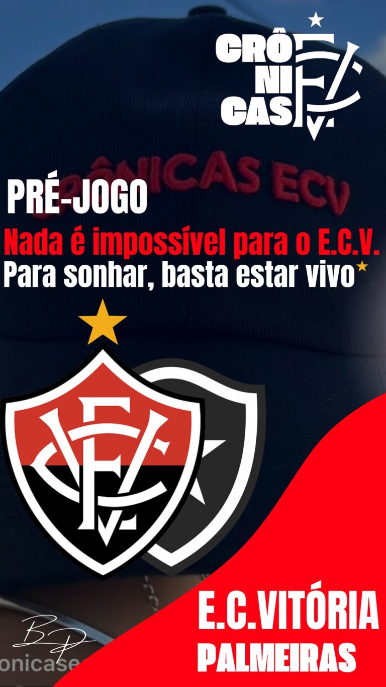 Nada é impossível para o E.C.V.: Para sonhar, basta estar vivo