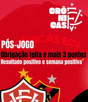 Obrigação feita e mais 3 pontos: Resultado positivo e semana positiva
