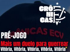 Mais um duelo para guerrear: Vitória, Vitória, Vitória, Vitória, Vitória