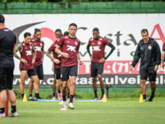 Com retornos importantes, Vitória treina para enfrentar o Palmeiras