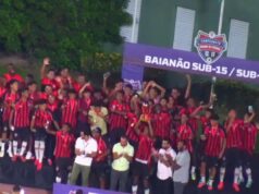 Vitória conquista o título baiano sub-15