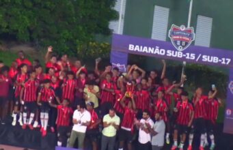 Vitória conquista o título baiano sub-15 Vitoria campeao baiano sub 15