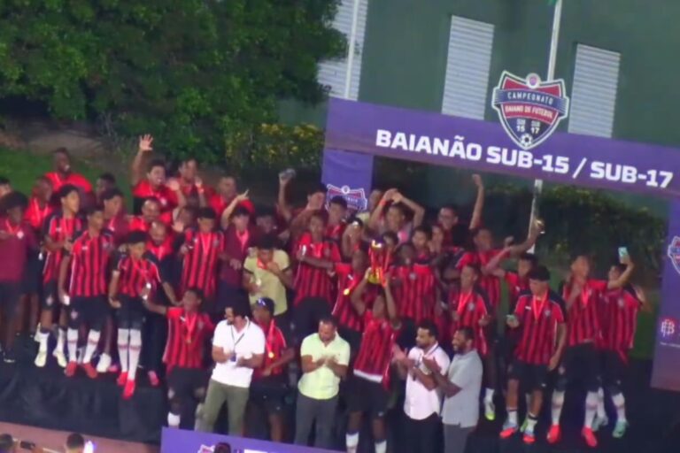 Vitória conquista o título baiano sub-15