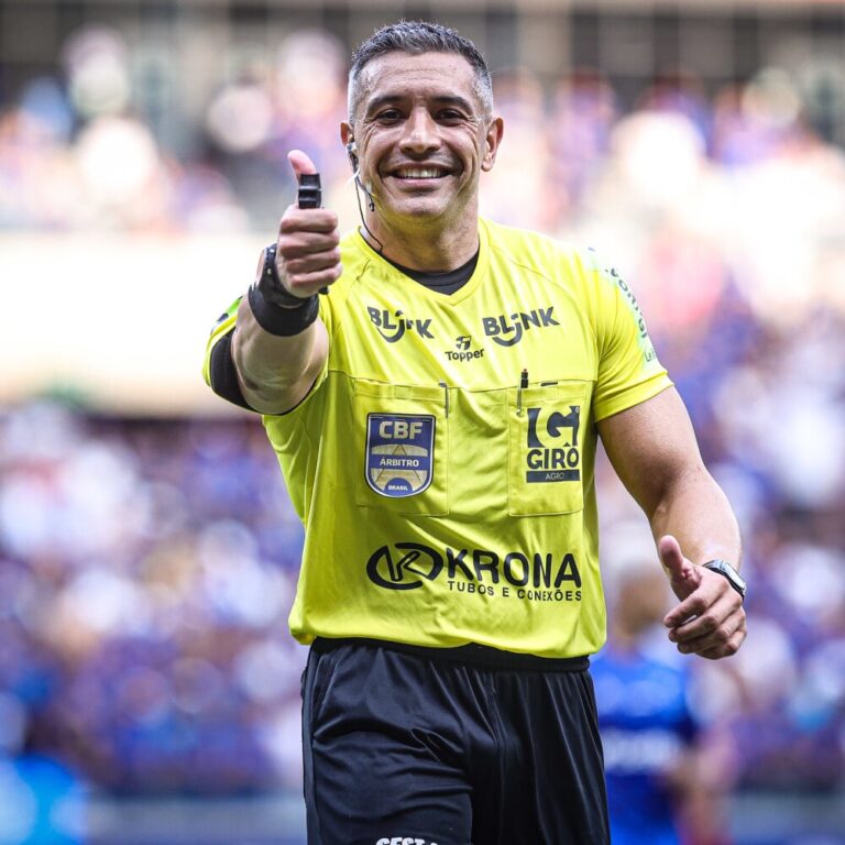 CBF escala árbitro mineiro para Vitória x Internacional