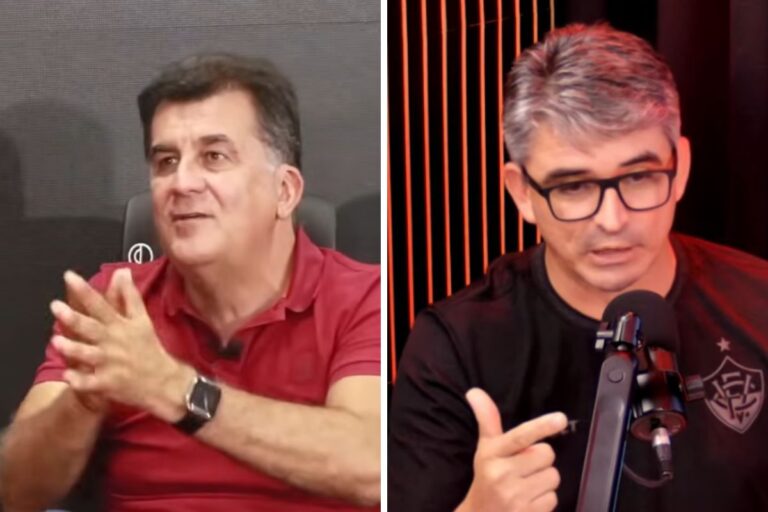 Fábio Mota e Marcone Amaral disputam presidência do Vitória neste sábado (13)