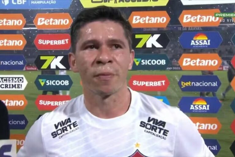 Osvaldo critica atuação do Vitória: “A gente entrou muito displicente”