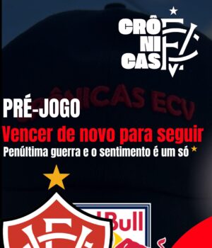 Vencer de novo para seguir: Penúltima guerra e o sentimento é um só