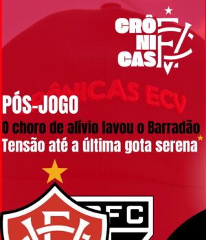 O choro de alívio lavou o Barradão: Tensão até a última gota serena