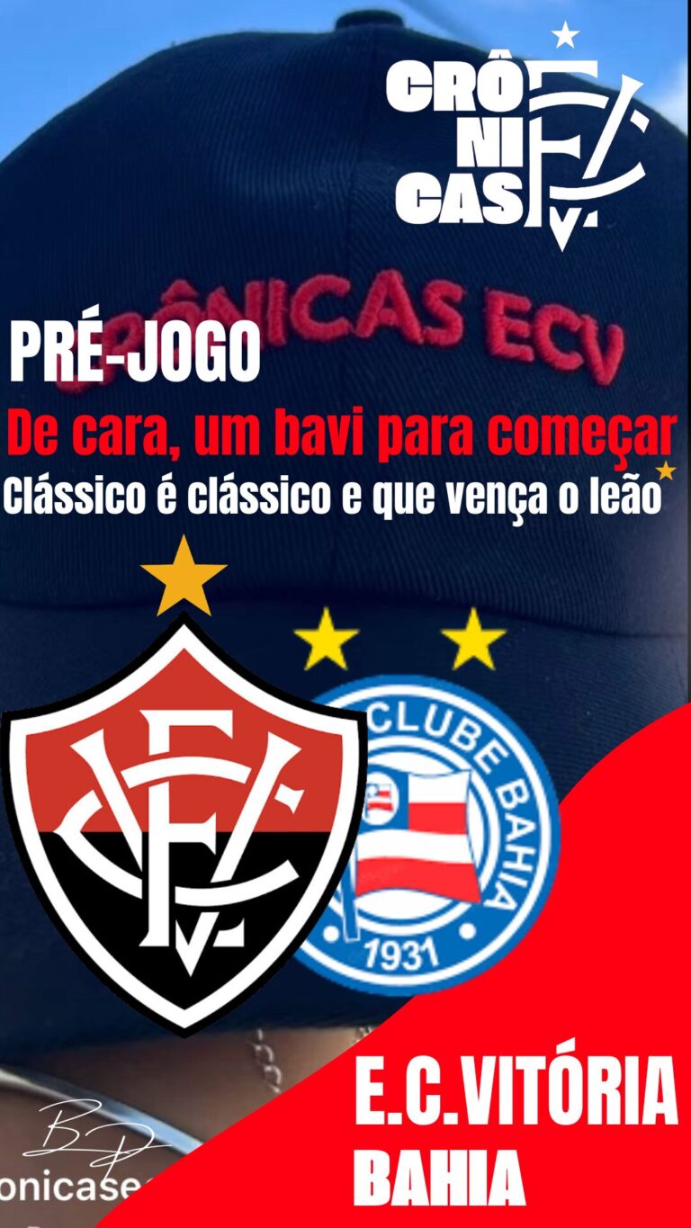 De cara, um bavi para começar: Clássico é clássico e que vença o leão