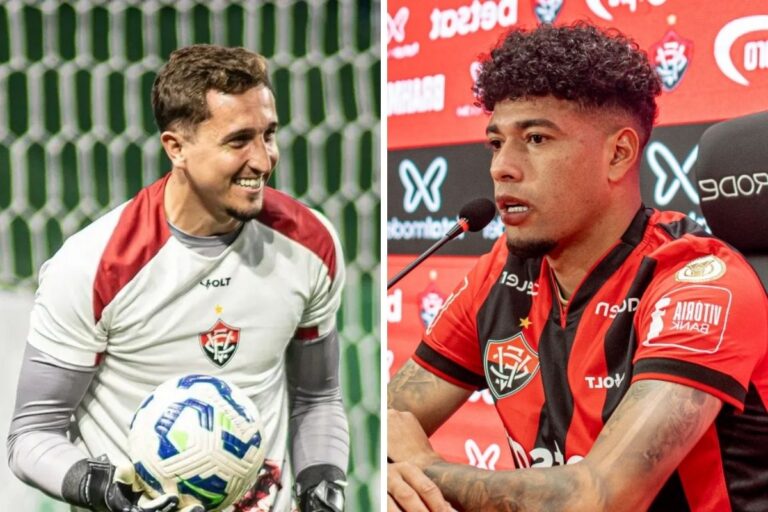 Vitória trava negociação com o Sport por troca envolvendo Machado e Couto