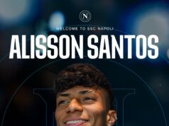 Napoli acerta Alisson Santos com opção de compra ao fim do vínculo