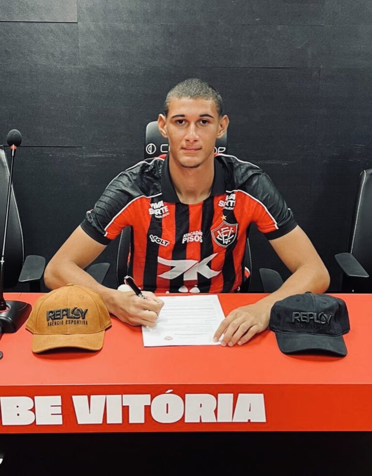 Vitória renova contrato de Guilherme Inácio até 2029