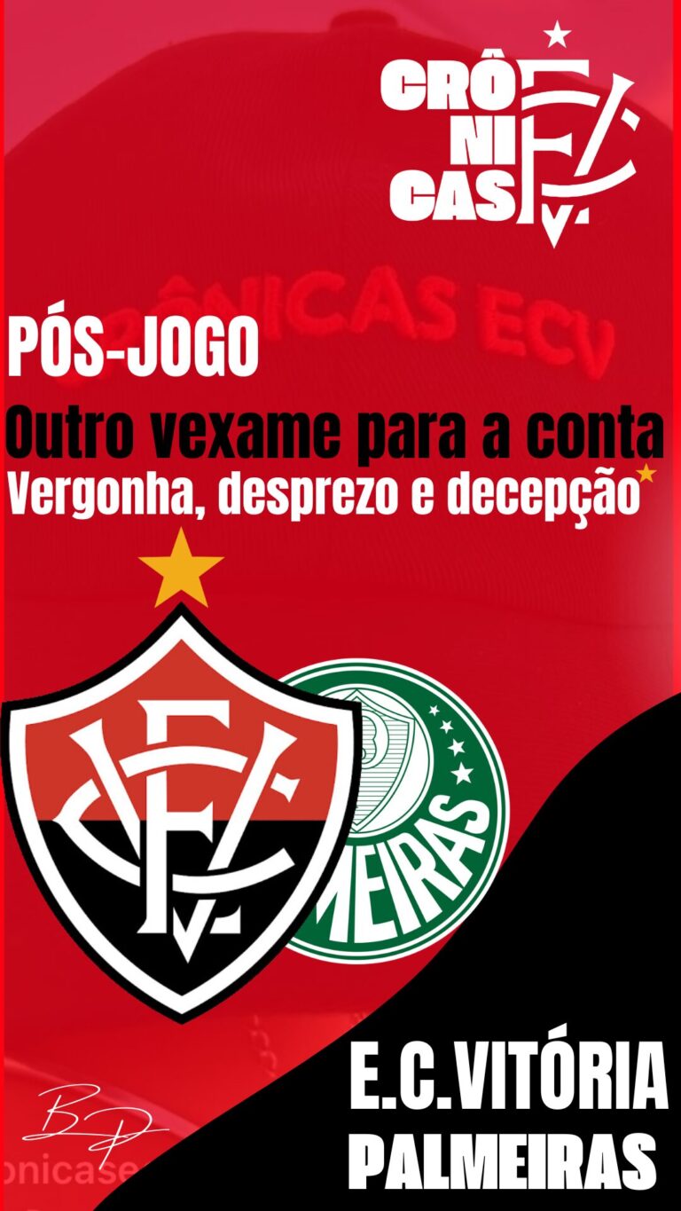 Outro vexame para a conta: Vergonha, desprezo e decepção