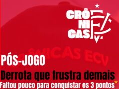 Derrota que frustra demais: Faltou pouco para conquistar os 3 pontos