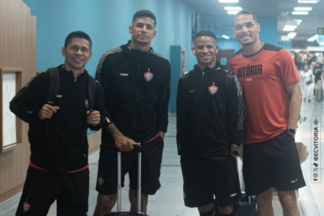 Jogadores do Vitória