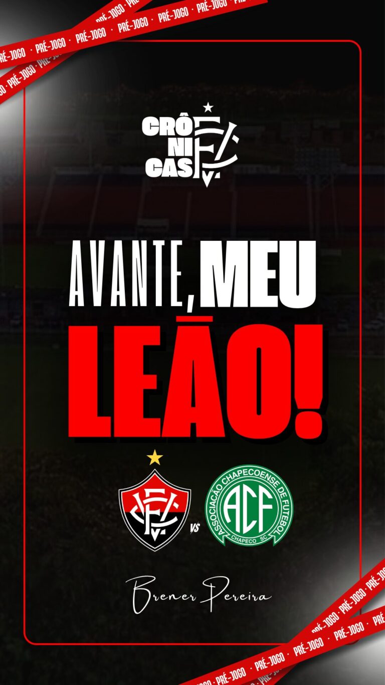 Postura e resultado: O que esperamos do Vitória amanhã