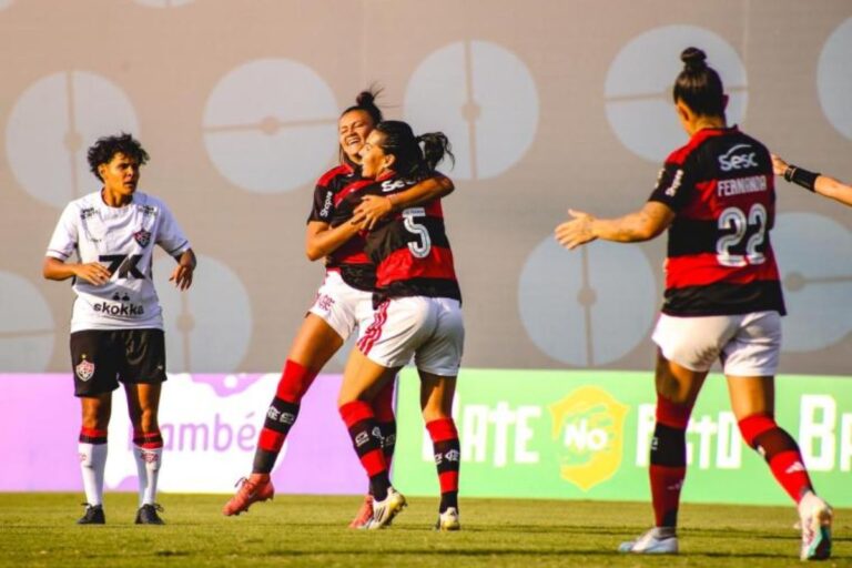 Vitória é superado pelo Flamengo no Brasileirão Feminino