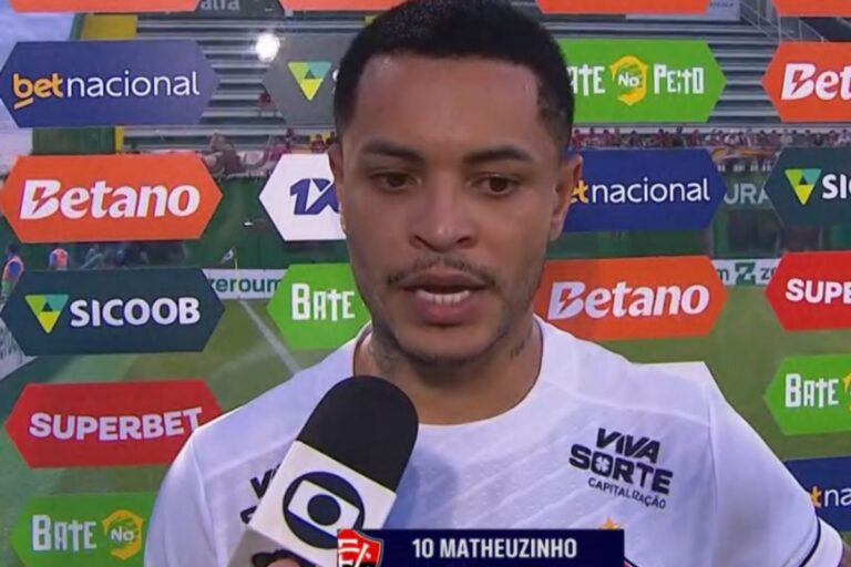 Matheuzinho explica porque não foi titular contra a Chapecoense: ‘Controle de carga’
