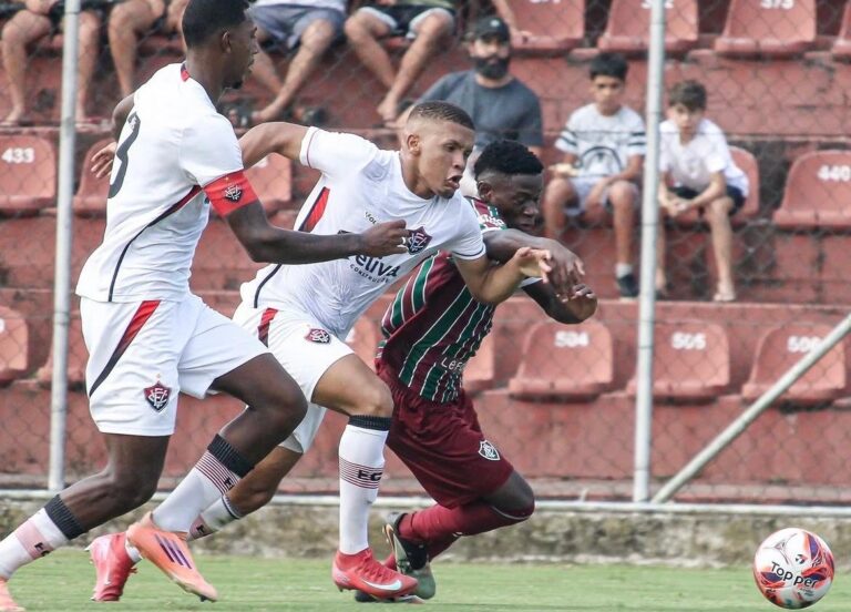 Vitória leva gol no fim e é derrotado no Brasileirão sub-20