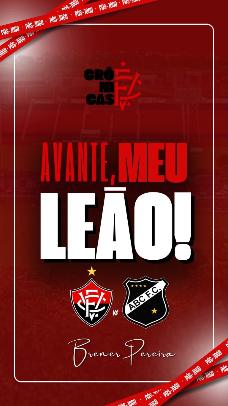 A um passo da glória: Vitória supera o ABC e decide a final em casa
