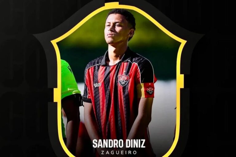 Zagueiro do Vitória é convocado pela Seleção Brasileira sub-15