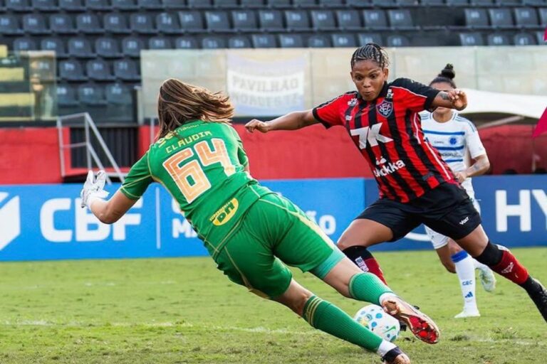 Vitória reage e busca empate contra o Cruzeiro no Brasileiro Feminino