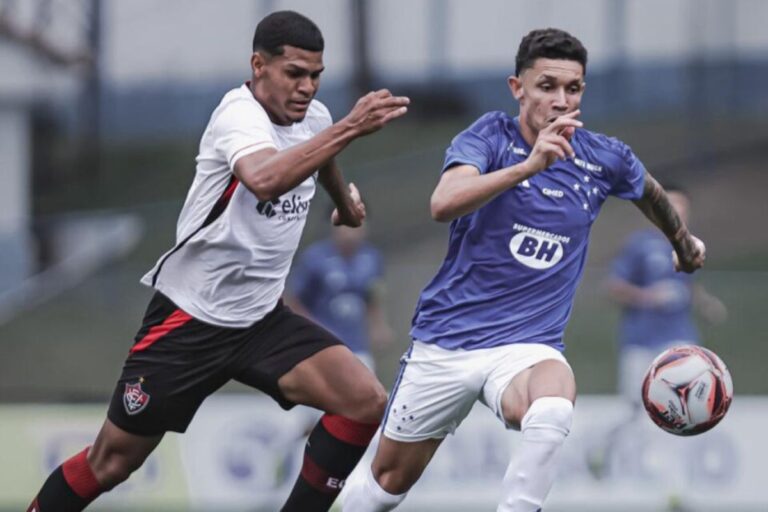 Vitória empata com o Cruzeiro no Brasileirão sub-20
