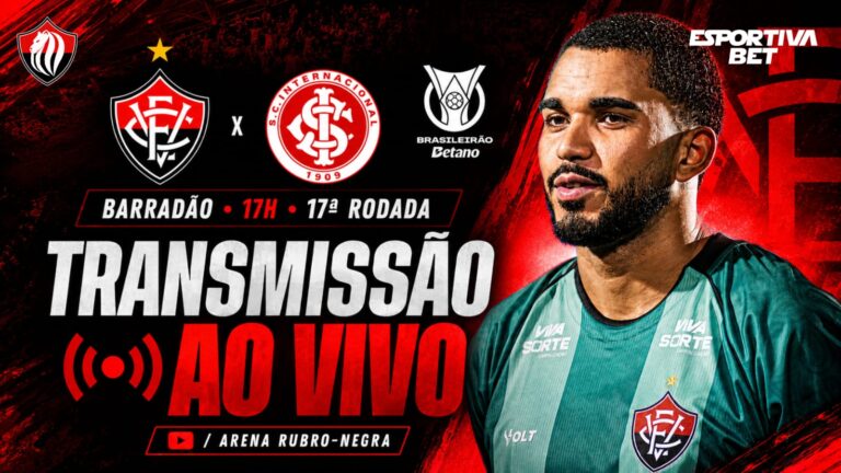 Transmissão ao vivo – Vitória x Internacional