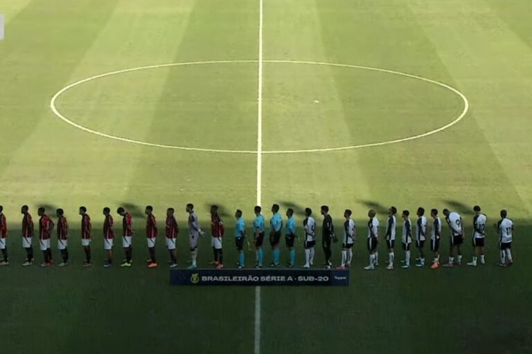 Vitória perde para o Corinthians no Brasileirão sub-20