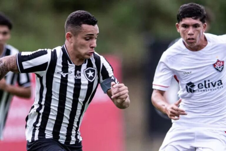 Vitória é derrotado pelo Botafogo e permanece na lanterna no Brasileirão Sub-17