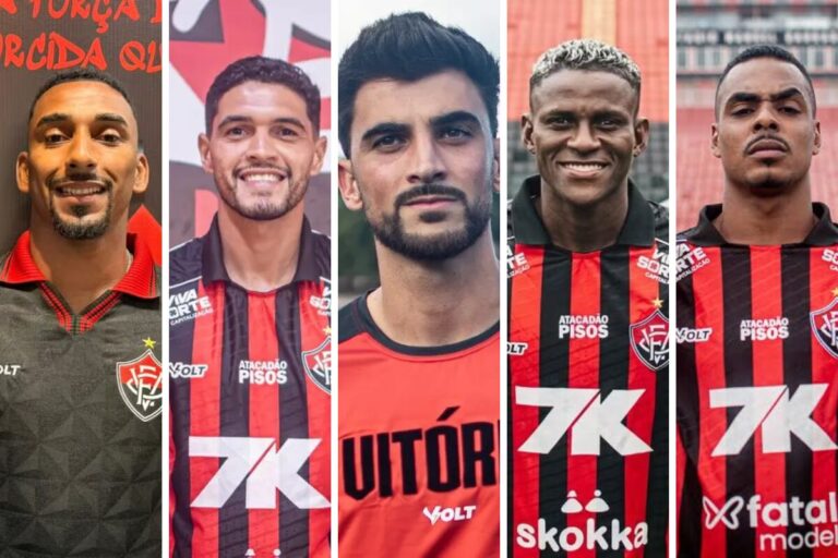 Cinco atletas podem reforçar o Vitória após pausa da Copa do Mundo