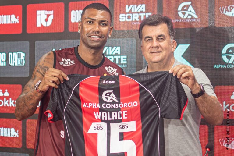 Apresentado, Walace diz que aceitou proposta do Vitória na hora